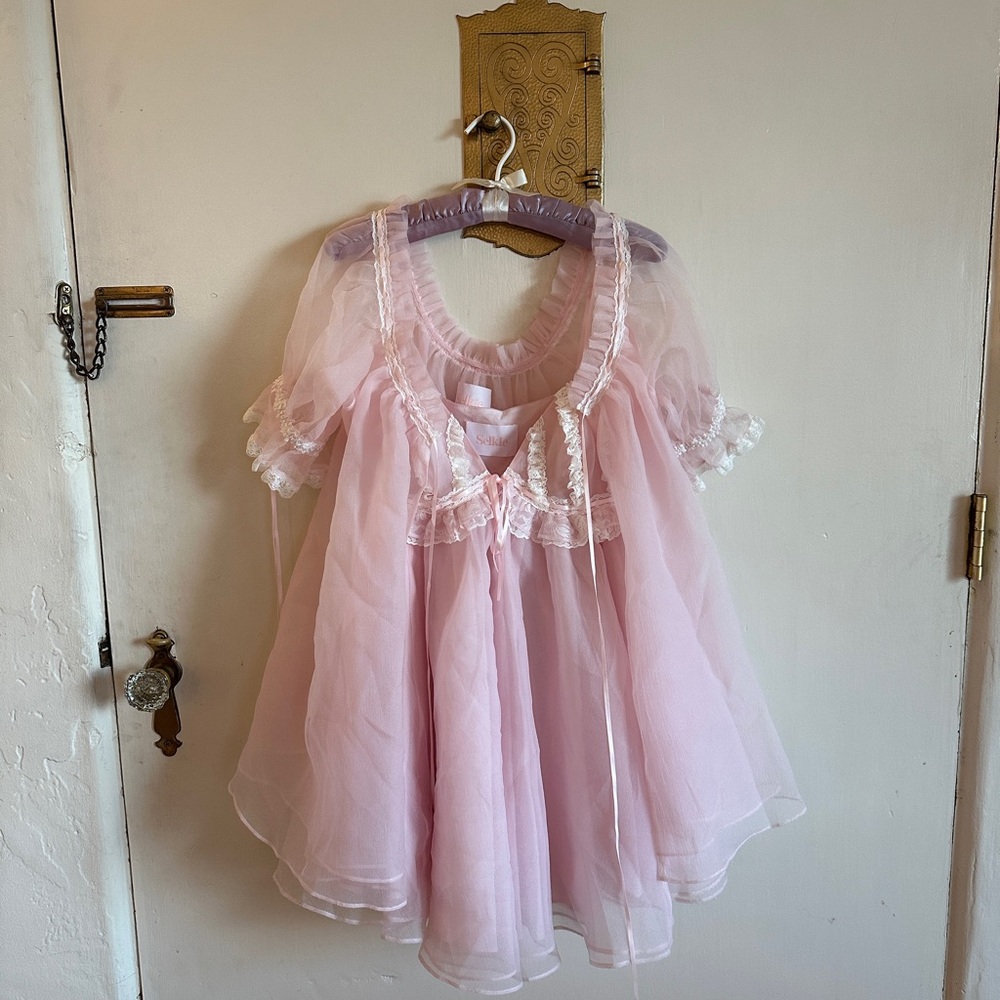 Selkie Pink Babydoll Set